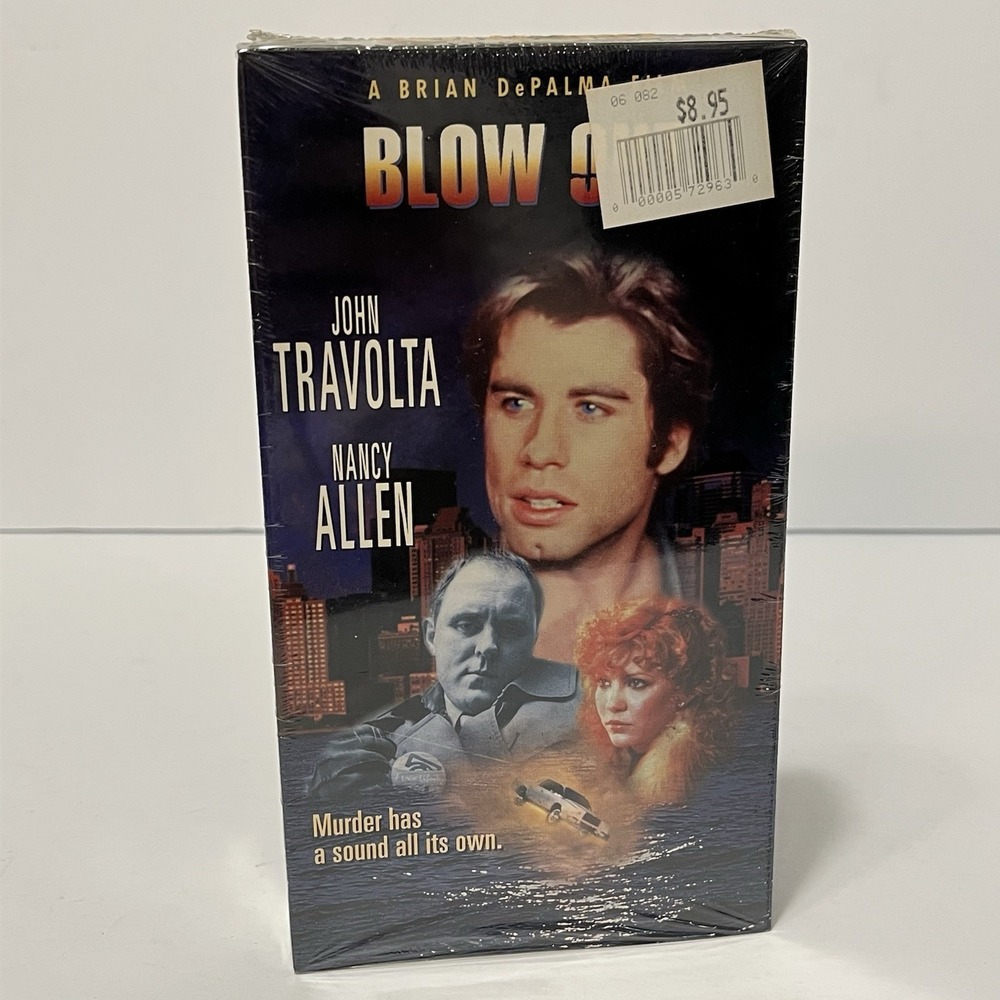 Blow Out VHS 1981 BRAND NEW FACTORY SEALED!Orion Video Brian DePalma Film